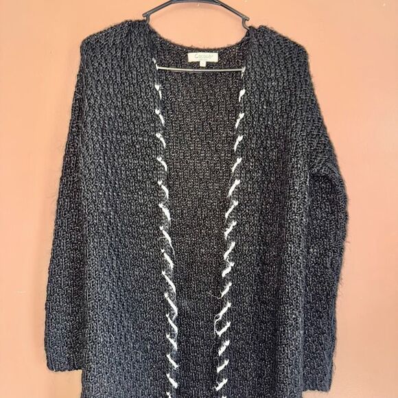 Cocogio Italian Cable Knit Cardigan Sweater - Size Small - Picture 7 of 8